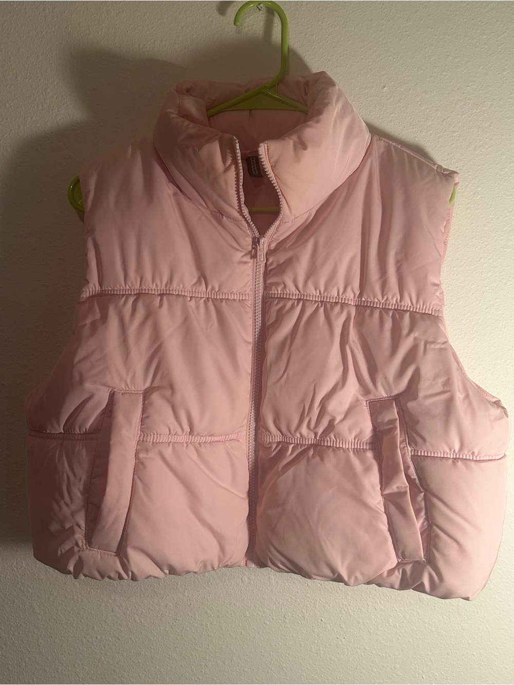 Women’s Pink Puffer Vest - Lightweight Sleeveless Jacket
